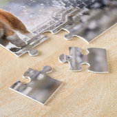 カスタマイズ最高の犬 ジグソーパズル (側面)