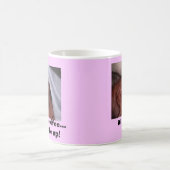 カスタマイズ朝の顔写真- モーフィングマグカップ (中央)