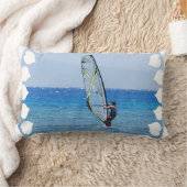 カスタマイズ枕- ランバークッション (ブランケット)