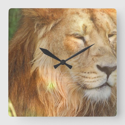 カスタマイズ正方形の時計- スクエア壁時計 (正面)