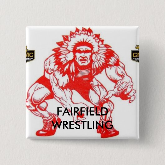 カスタマイズ正方形ボタン- 缶バッジ (正面)