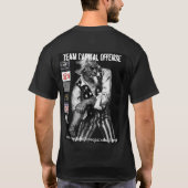 カスタマイズ死罪のペイントボール- Tシャツ (裏面)