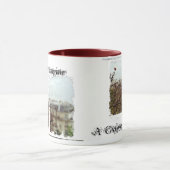 カスタマイズ汚れた3箱の信号器のマグ- マグカップ (中央)