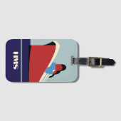 カスタマイズ海クルーズスタイルラゲージタグ ラゲッジタグ (正面横)