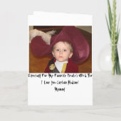 カスタマイズ海賊誕生日の招待- 招待状 (裏面)