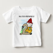 カスタマイズ消防士の第2誕生日のTシャツ ベビーTシャツ (正面)