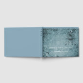 カスタマイズ深いブルースチームパンク鳥かご ゲストブック (全面)