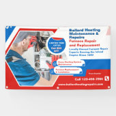 カスタマイズ炉加熱システム修理 横断幕 (横)