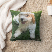 カスタマイズ犬キャバション写真枕 クッション (ブランケット)