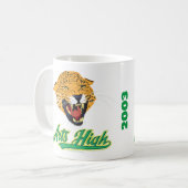 カスタマイズ独占的可能な芸術高校デザイン コーヒーマグカップ (正面左)