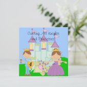 カスタマイズ王室の誕生祝い招待状 招待状 (スタンド正面)