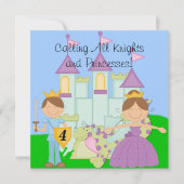 カスタマイズ王室の誕生祝い招待状 招待状 (正面)