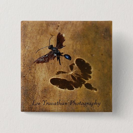 カスタマイズ生命はオン行きます 缶バッジ (正面)