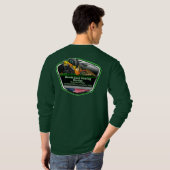 カスタマイズ用土地開墾+マルチングサービスロゴ Tシャツ (裏面フル)