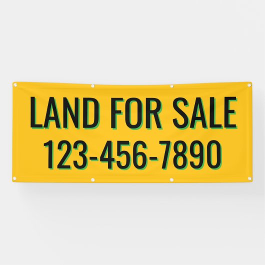 カスタマイズ用土地 横断幕 (横)
