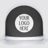 カスタマイズ白黒会社のロゴ (正面)