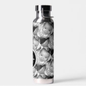 カスタマイズ白黒写真パターンMonogram ウォーターボトル (左面)