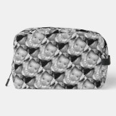 カスタマイズ白黒写真パターンMonogram ドップキット (裏面)