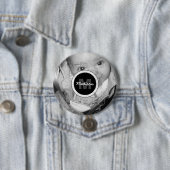 カスタマイズ白黒写真モノグラム 缶バッジ (インサイチュ)