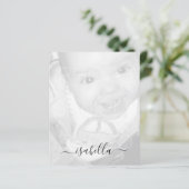 カスタマイズ白黒名紙シート (スタンド正面)