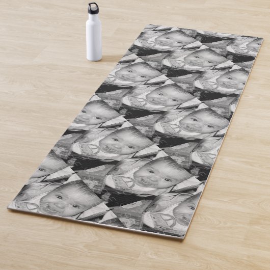 カスタマイズ白黒 ヨガマット (インサイチュ)