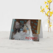 カスタマイズ知恵の母の日カード- カード (黄色い花)