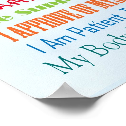 カスタマイズ確認 ポスター (角)