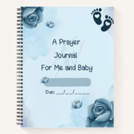 カスタマイズ祈りの言葉ブックお客様とベビー ノートブック
