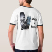 カスタマイズ私のギア- Tシャツ (裏面)