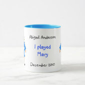カスタマイズ私 – 子供の出生"メアリー" マグカップ (中央)