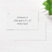 カスタマイズ空白のギフトラベル (デスク)