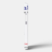 カスタマイズ空白の可能なギフトテンプレート Case-Mate iPhoneケース (裏面 / 左)