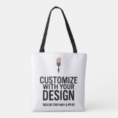 カスタマイズ空白の可能な企業プロフェッショナル トートバッグ (裏面)