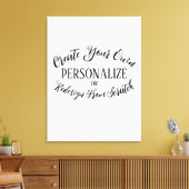 カスタマイズ空白の可能 – 独自の作成 キャンバスプリント (インサイチュ (リビング))