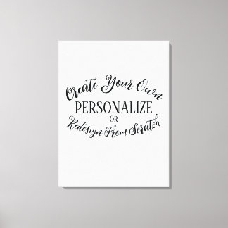 カスタマイズ空白の可能 – 独自の作成 キャンバスプリント