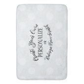 カスタマイズ空白の可能 – 独自の作成 バスマット (正面縦)