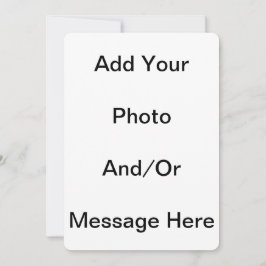 カスタマイズ空白の5 x 7ベーシック・ホワイト・カード