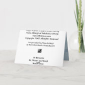 カスタマイズ端の歩行者- カード (裏面)