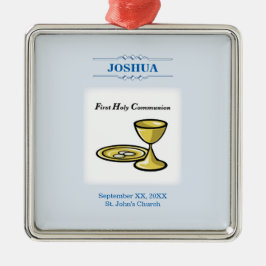 カスタマイズ第1交信体と血液 メタルオーナメント