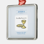 カスタマイズ第1交信体と血液 メタルオーナメント (左)