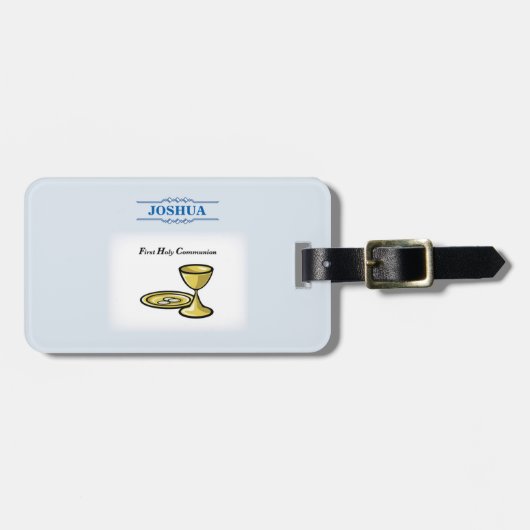 カスタマイズ第1交信体と血液 ラゲッジタグ (正面横)