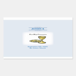 カスタマイズ第1交信体と血液 長方形シール