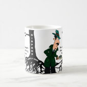 カスタマイズ系図学の探偵 コーヒーマグカップ (中央)