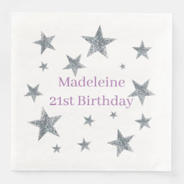 カスタマイズ紙ナプキンス – スライバースターズ