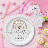 カスタマイズ紙プレート – レインボーサーモン ペーパープレート (パーティー)