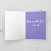 カスタマイズ素晴らし可能なピレネー復活祭 カード (内部)