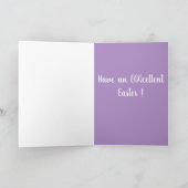 カスタマイズ素晴らし可能なピレネー復活祭 カード (内部)