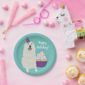 カスタマイズ素晴らし可能なピレネー誕生日紙プレート ペーパープレート (パーティー)