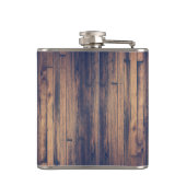 カスタマイズ素朴可能なコロラド木目Cフラスコ フラスク (裏面)