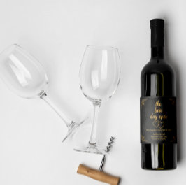 カスタマイズ結婚のリハハート スパークリングワインラベル